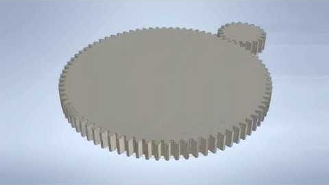 Inventor Pro 2020 - Gears rotation & animation tutorial