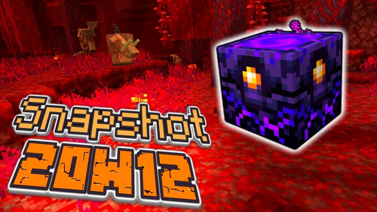 RESPAWN DANS LE NETHER ! 1.16 Snapshot 20w12 YouTube