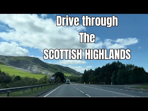 Road Trip to SCOTTISH HIGHLANDS | Scenic Views of Northern Scotland | Laggan Dam, Scotland