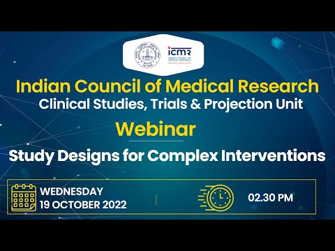 Study Designs for Complex Interventions