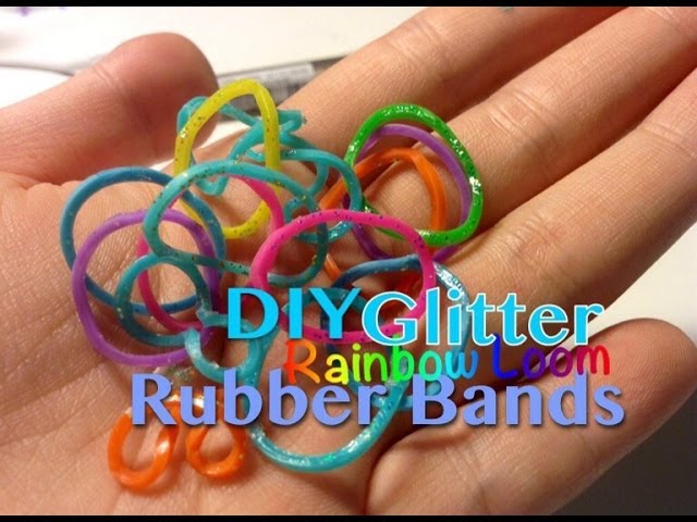 Sexy Sparkles 300 Pcs Rubber Bands DIY Loom Bracelet Making