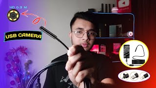 USB CABLE CAMERA REVIEW | endoscope camera | how to connect USB camera to mobile | Unboxing BD