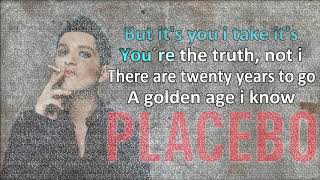 Video thumbnail of "Placebo - Twenty Years (Karaoke)"