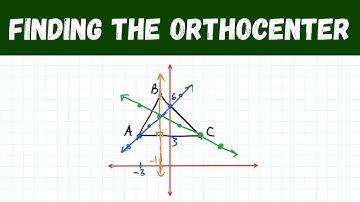 finding the orthocenter - coordinate geometry