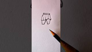 This Skirt Drawing Looks SO SMOOTH 😍 #foryou #art #drawing #shorts #howtodraw #easydrawing #tutorial