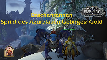 The Azure Span Sprint: Gold (Dragon Racing, WoW: Dragonflight)