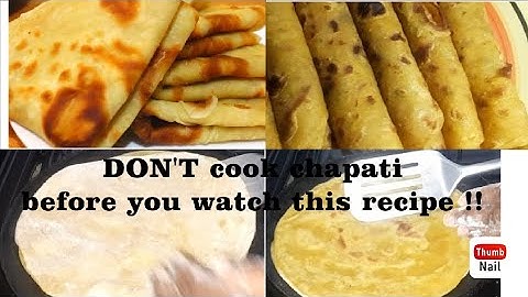 Best soft layered chapati recipe | Butternut chapatis recipe | #chapati #chapatirecipe #rotirecipe