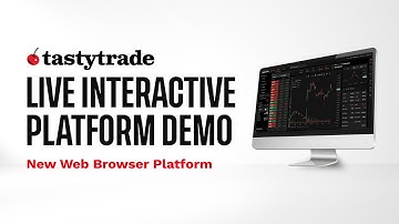 Mastering the NEW tastytrade Web Browser Platform LIVE