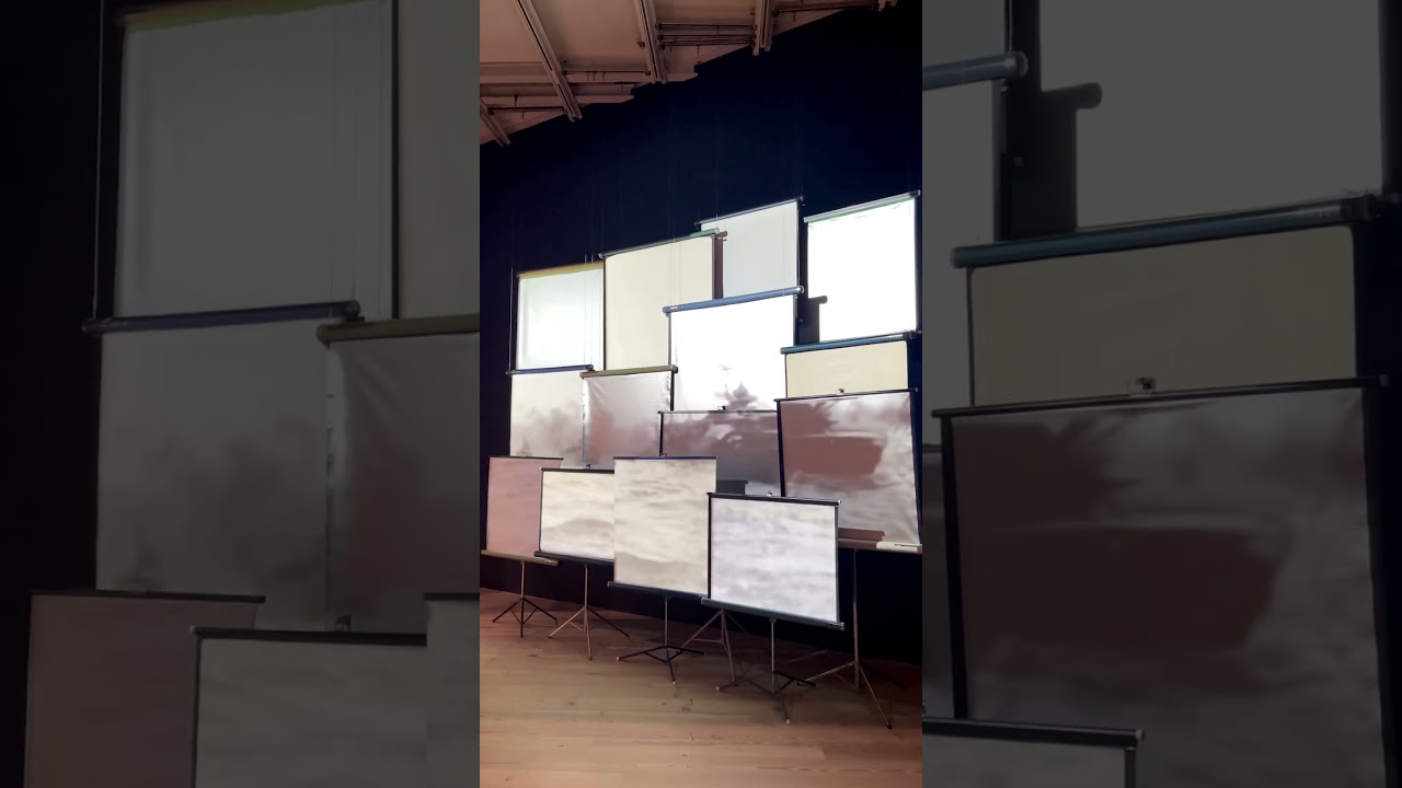 Environmental, Bruce Yonemoto, Norman Yonemoto, Whitney Museum, NYC, Oct. 2023. Video by AWOL.