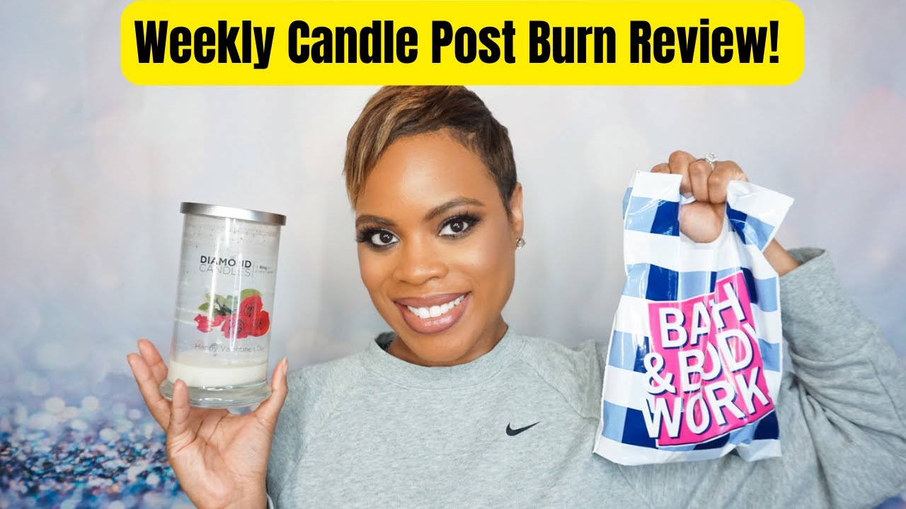 Weekly Candle Post Burn Review 84 + Bath and Body Works Wallflower