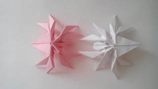 Как сделать из бумаги паука (Origami Spider) Как сделать из бумаги паука (Origami Spider)