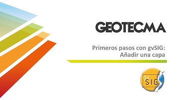 Añadir una capa en gvSIG