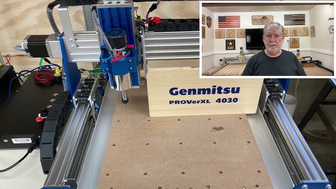 Genmitsu 4040-PRO Semi Assembly 4x4 Desktop CNC Router Machine for