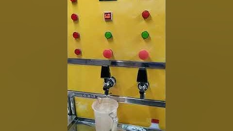 4+4 Bottling Plant PLC programming system machine checking video serial number 129