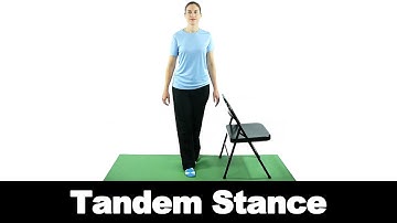 Tandem Stance - Ask Doctor Jo