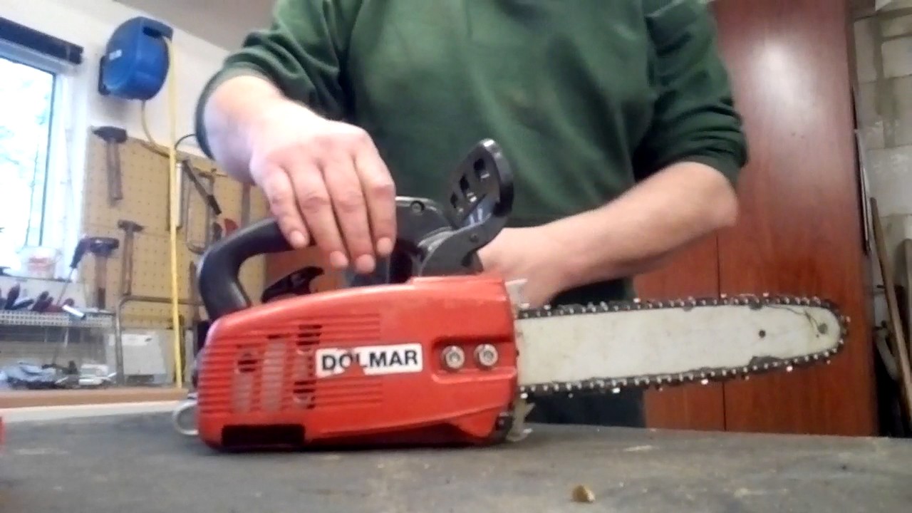 How to Start the DOLMAR 3410 TH YouTube