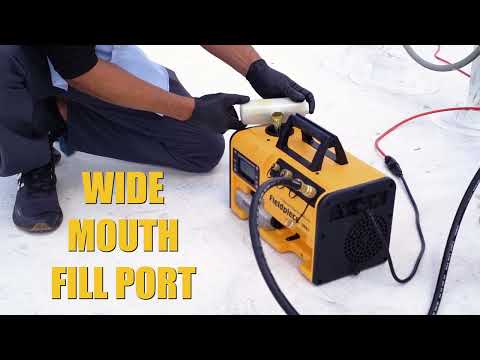Fieldpiece Vacuum Pump Setup