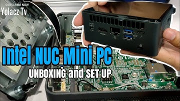 Intel NUC  Mini Pc Unboxing || Install RAM Memory and M.2 SSD