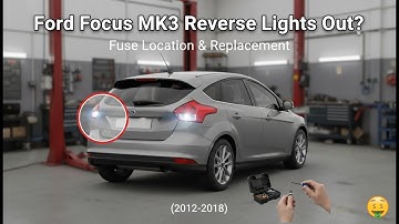 Quick Fix! Ford Focus Mk3 (2012-2018) Reverse Light Fuse Blown? How to Find and Replace It