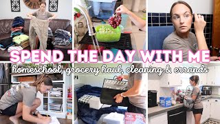 STAY AT HOME MOM GET IT ALL DONE | GROCERY HAUL | CLEAN WITH ME | COOK WITH ME