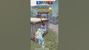 Camper 😂| #tdm #pubgmobile