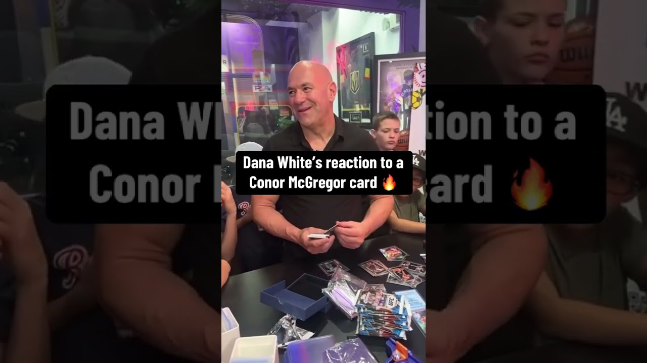 Dana White S Reaction Via Topps TT 