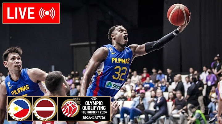 FIBA LIVE! GILAS PILIPINAS vs LATVIA | July 4, 2024 | 2024 FIBA OLYMPIC QUALIFIER LIVE 2K
