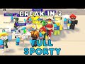 A full server of the sporty role in break in 2 what will happen roblox break in 2