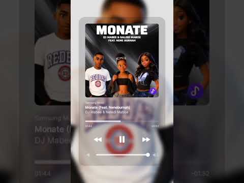 DJ Mabee,Naledi Maboe - Monate (Feat. Nene Burnah)  #djmabee014 #lekompo #Nene_Burnah #nalesh