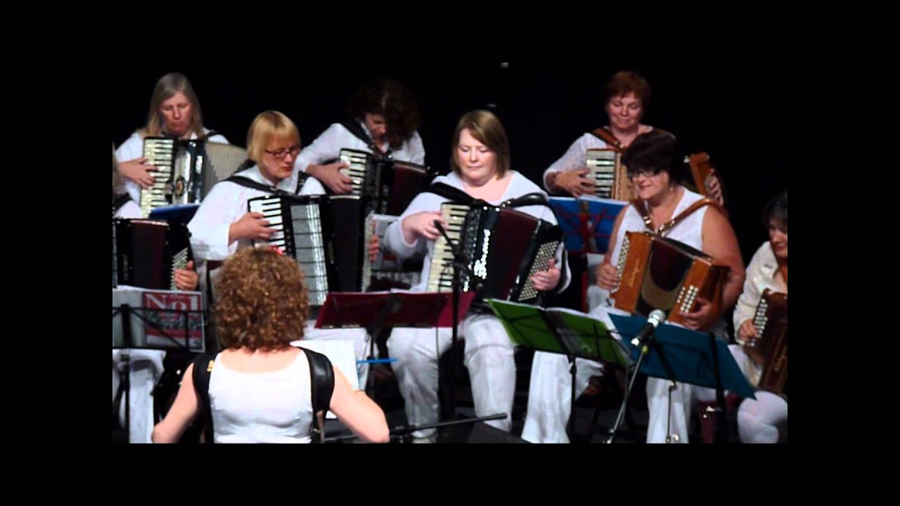 No.1 Ladies Accordion Orchestra YouTube