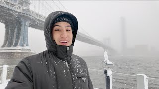 ニューヨークが歴史的な大雪で大変な日