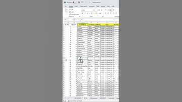 Generate An Automatically Updating Serial Number List  #exceltips #excel #exceltutorial