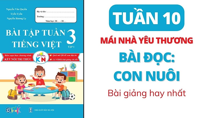 Bài tập tiếng việt tuần 10 lớp 3