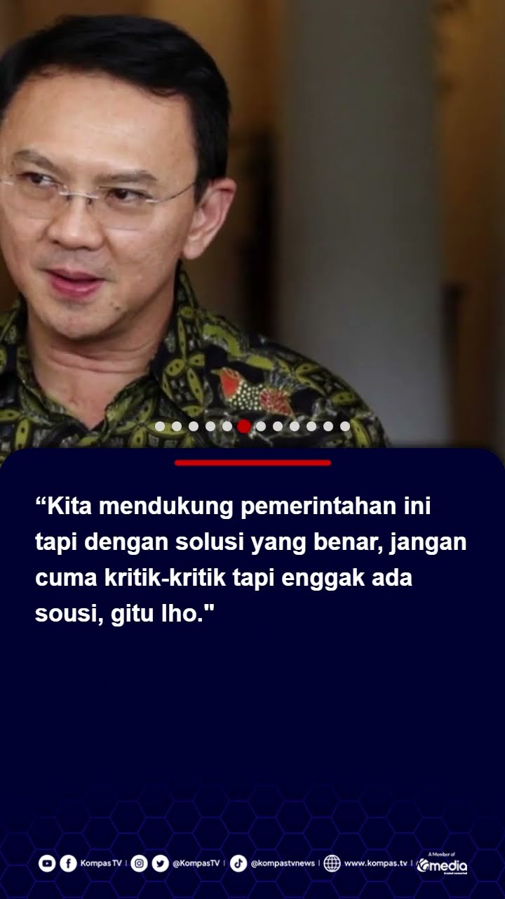 Ahok Sebut Megawati Perintahkan Kader PDI-P Dukung Pemerintahan Prabowo #megawati #prabowo