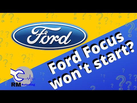 Ford Focus mk2 2008 not starting, instrument panel fault? U1900