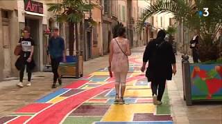 Draguignan : une rue peinte pour se faire remarquer