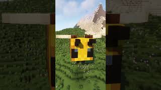 Minecraft: How to build a Bee Statue 🍯🐝💛