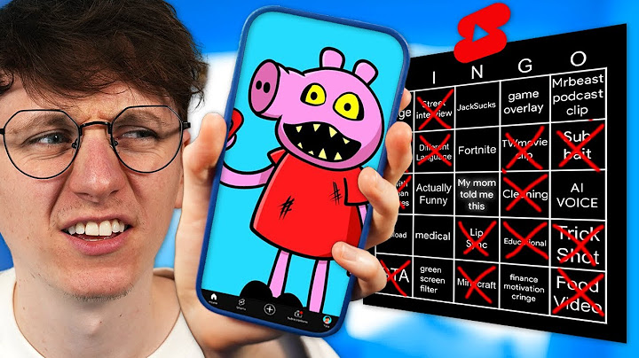 The HARDEST Youtube Shorts Bingo