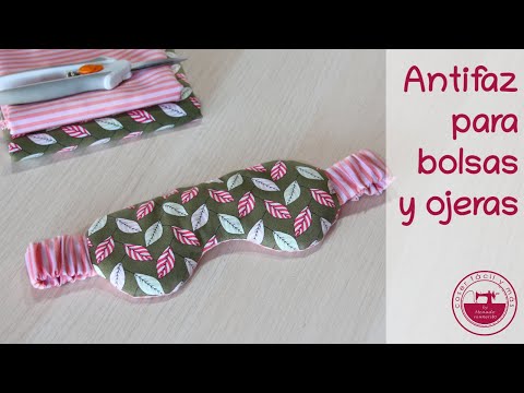 Antifaz frío para bolsas y ojeras (con moldes)