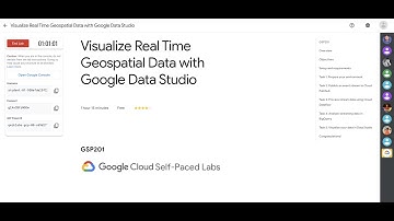Visualize Real Time Geospatial Data with Google Data Studio || #Learn_to_earn ||#qwiklabs || #GSP201