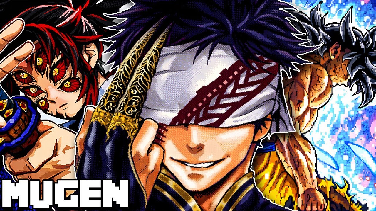 FIZ UM TORNEIO SOMENTE COM PERSONAGENS OP NO JUMP FORCE MUGEN E FICOU INSANO!!