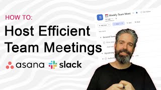 Project Management: Marketing Team Meeting Agendas with Slack &amp; Asana