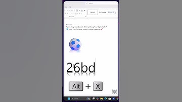 Football Symbol in Word: Step-by-Step Guide for Beginners #mswordmagic #tech