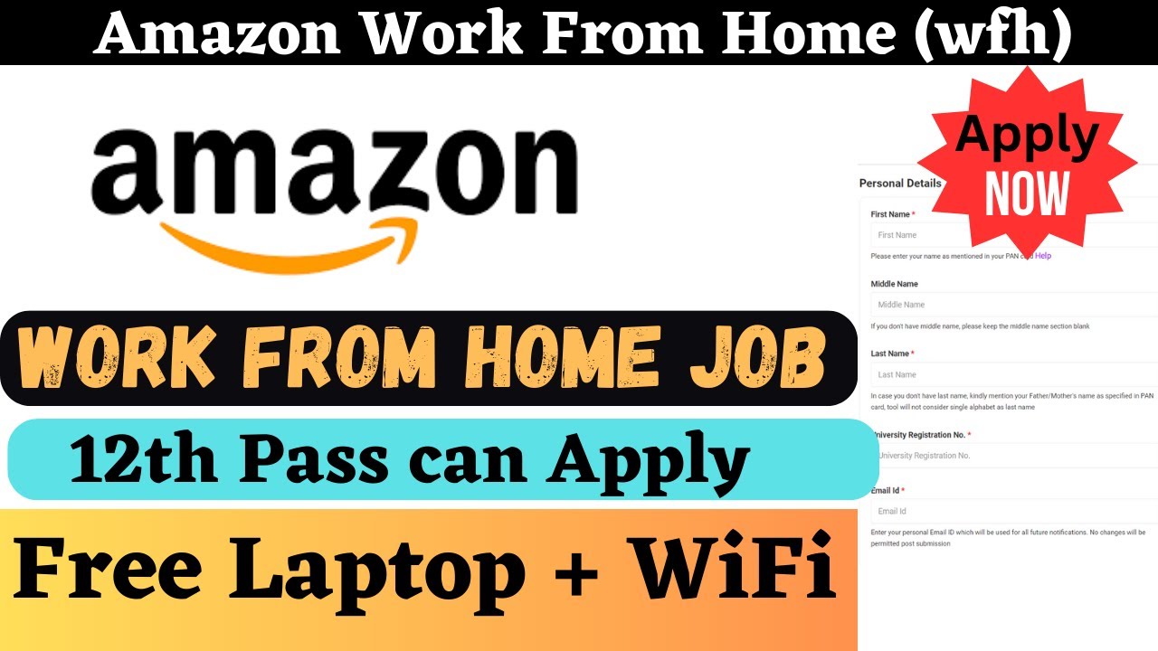 Amazon WFH jobs Amazon July 2024 Work From Home Jobs Amazon Job updates YouTube