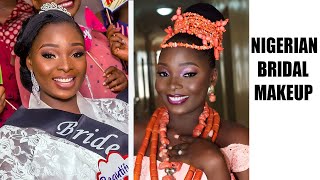 NIGERIAN  BRIDAL MAKEUP / EDO  TRADITIONAL AND WHITE WEDDING MAKEUP on a Real Bride screenshot 2