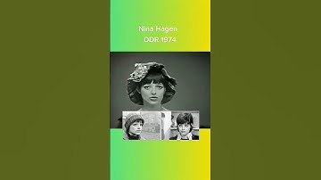 NINA HAGEN 1974 Schlager-Star in East Germany with "FARBFILM" #ninahagen #schlager #ddr #deutschrock