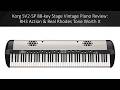 Korg SV2-SP 88-key Stage Vintage Piano Review: RH3 Action &amp; Real Rhodes Tone Worth It