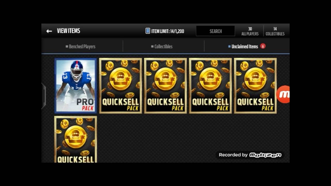 Quicksell packs