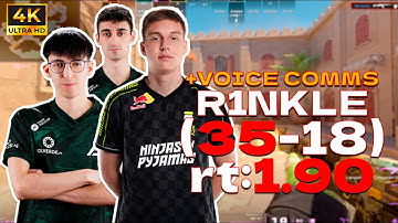 r1nkle (35-18) rt:1.90 +VOICE COMMS w/ewjerkz/arrozdoce l EU FACEIT RANKED l (anubis) | #cs2 #pov