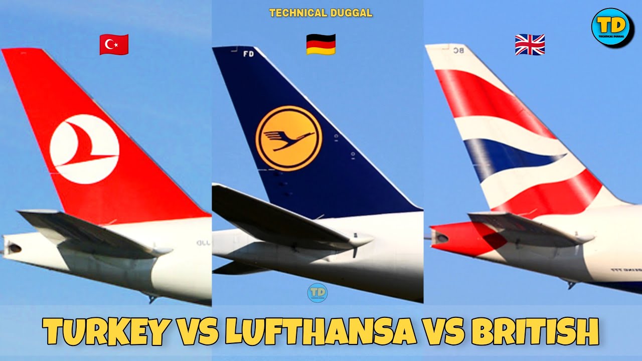 Turkish Airlines Vs Lufthansa Vs British Airways Comparison 2023! 🇹🇷 Vs